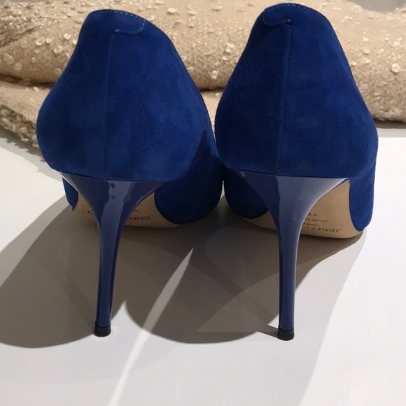 Jimmy Choo ANOUK Indigo Blue pumps - Picture 2 of 6